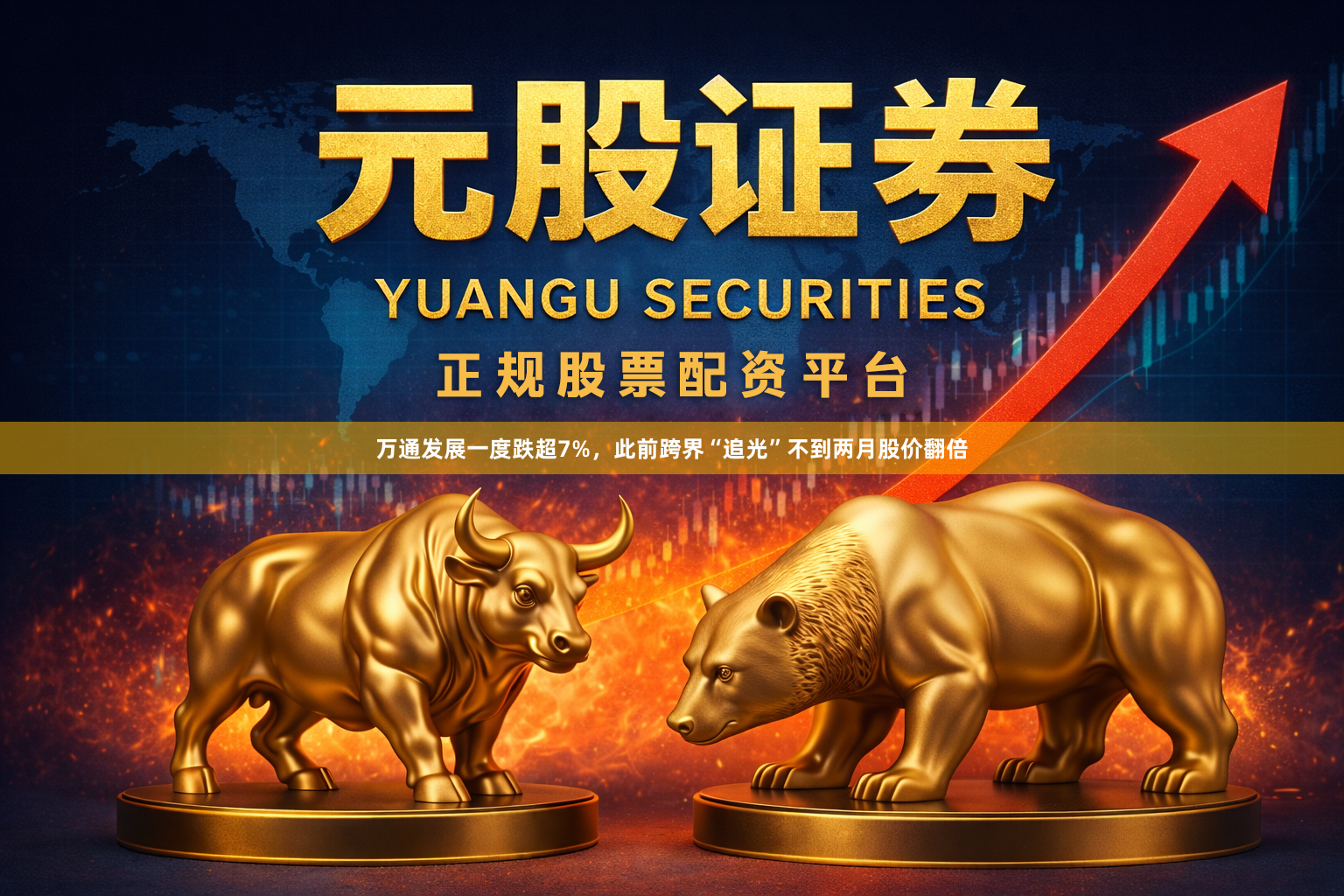 万通发展一度跌超7%，此前跨界“追光”不到两月股价翻倍